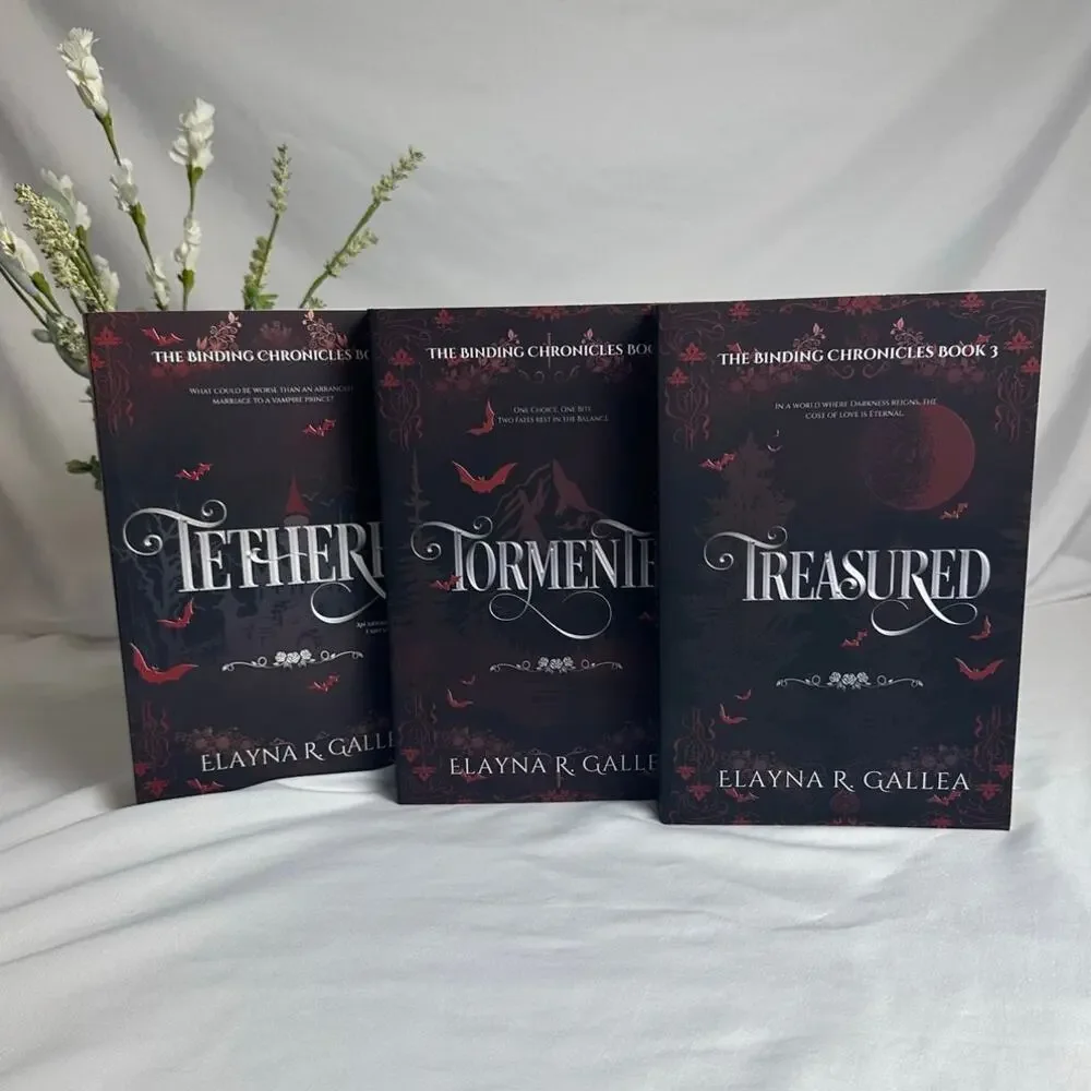 Tethered, Tormented, & Treasured By Elayna R. Gallea The Binding Chronicles OOP